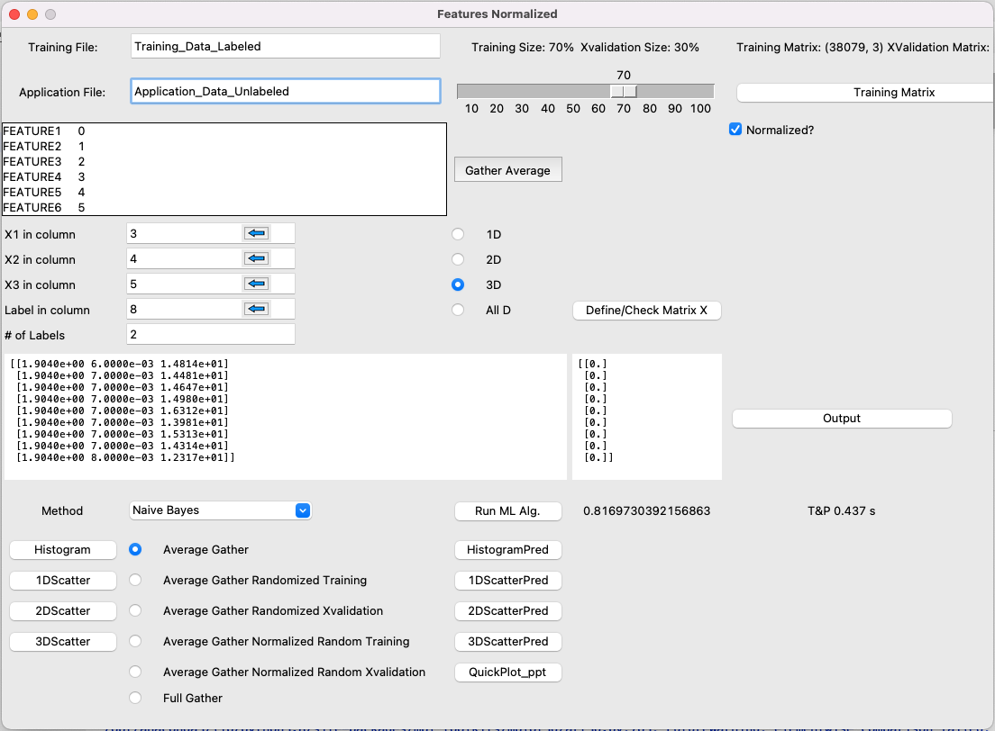 Run with example file